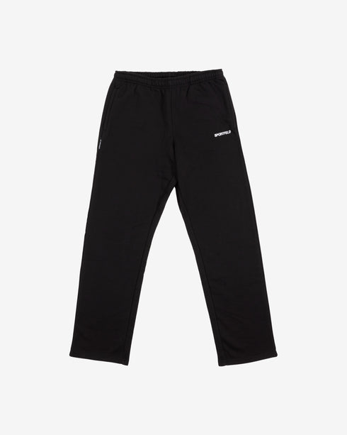 Sportfeld Midweight Trackpants - Black